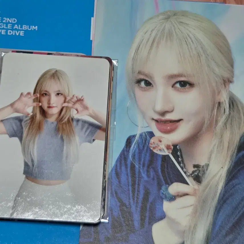 [BUNJANG] IVE Liz Official Goods Bundle Set Photocard Postcard Poster / 아이브 리즈 포카 엽서 포스터 공식 공굿 양도 일괄 처분 판매