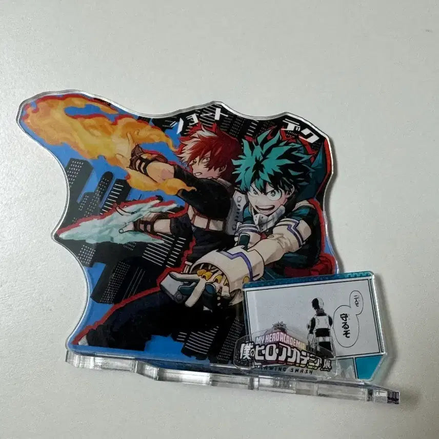 [BUNJANG] My Hero Academia Izuku Midoriya Shoto Todoroki Original Art Exhibition Acrylic Standee / 니히아 미도리야 쇼토 원화전 아크릴 판매