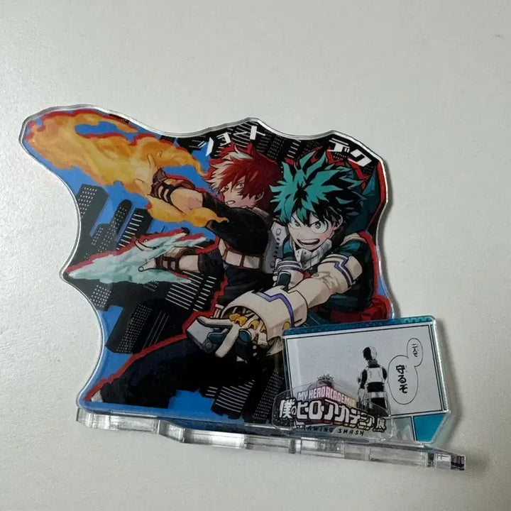 [BUNJANG] My Hero Academia Izuku Midoriya Shoto Todoroki Original Art Exhibition Acrylic Standee / 니히아 미도리야 쇼토 원화전 아크릴 판매
