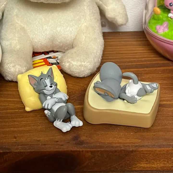 [BUNJANG] Tom and Jerry Gachapon Figure Set / 톰과터피 가챠 피규어 세트