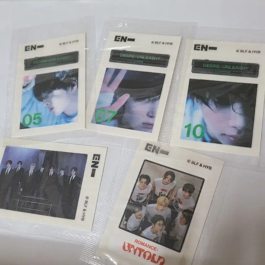 [BUNJANG] ENHYPEN 5ea Sticker Bundle Set / 엔하이픈 띠부씰 5장 일괄