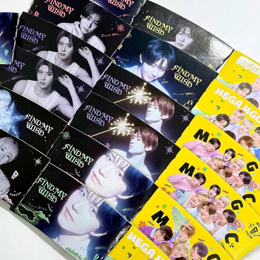 [BUNJANG] NCT WISH Megacoffee Cup Holder Bundle Set / 엔시티위시 메가커피 컵홀더 19개 일괄판매