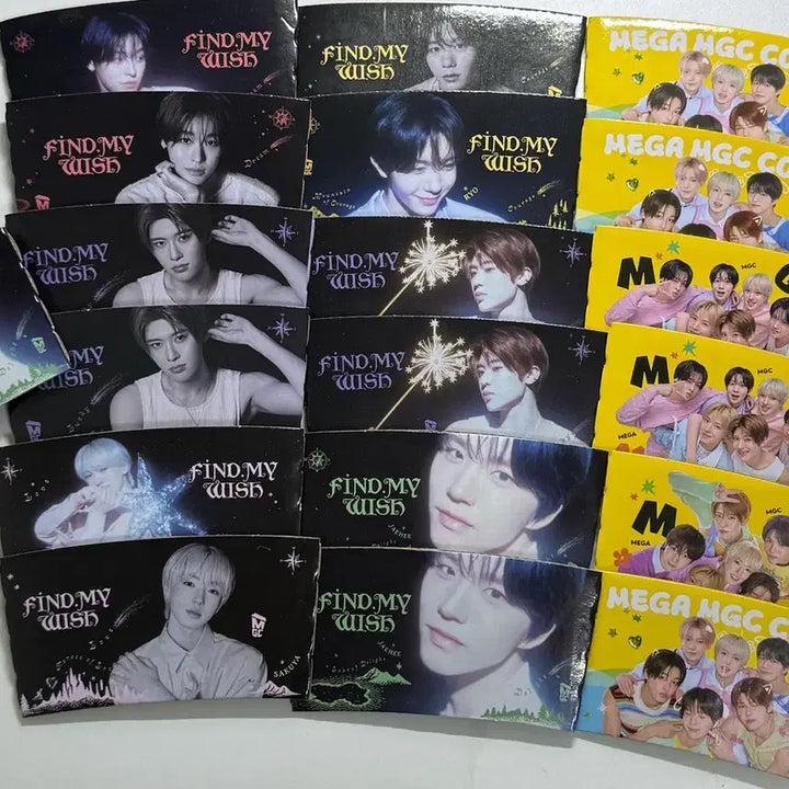 [BUNJANG] NCT WISH Megacoffee Cup Holder Bundle Set / 엔시티위시 메가커피 컵홀더 19개 일괄판매