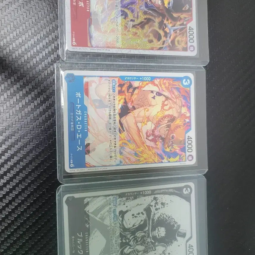 [BUNJANG] One Piece Card Set: Sabo, Ace, Brook (3 Cards) / 원피스 카드 사보/에이스/브룩 3장 세트