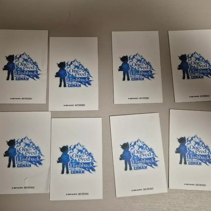 [BUNJANG] Detective Conan Goods Card Set (8 Types) / 명탐정 코난 굿즈 카드 8종