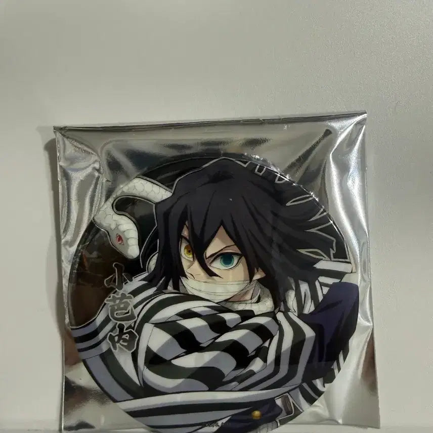 [BUNJANG] Demon Slayer: Swordsmith Village Arc Obanai Iguro Random Can Badge / 귀멸의 칼날 무한성편 이구로 오바나이 랜덤 캔뱃지