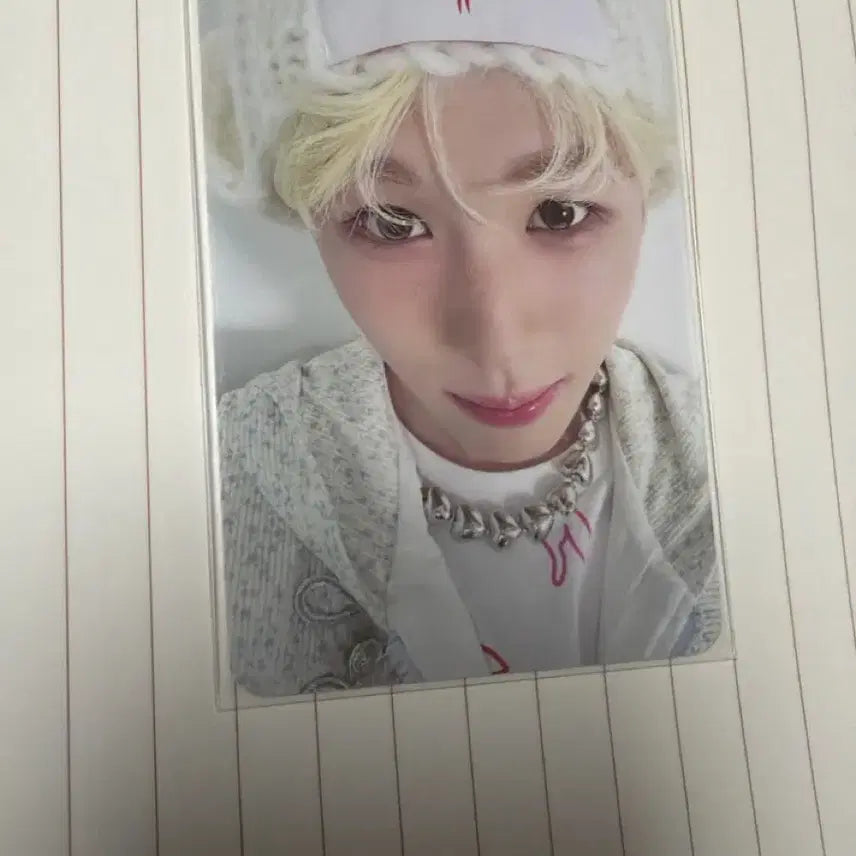 [BUNJANG] NEXZ 2nd Generation Fanclub Kit OFFICIAL PHOTO CARD Hyui / 넥스지 팬클럽 키트 포카 넥스티 2기 휴이