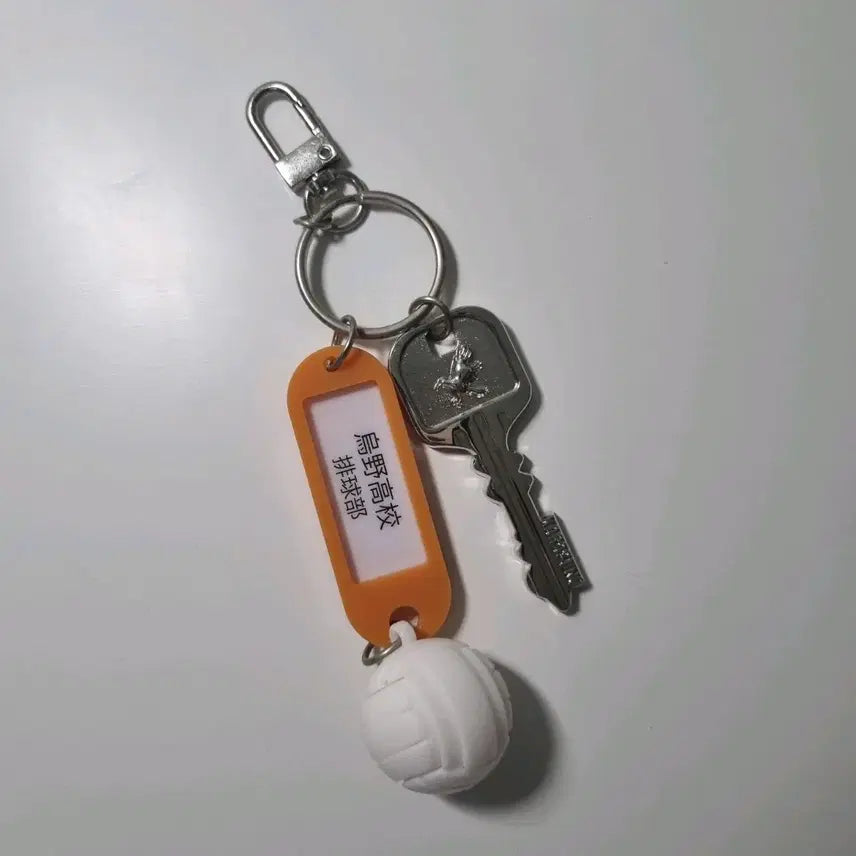 [BUNJANG] Haikyuu Karasuno High School Room Keyring / 하이큐 카라스노 부실키링