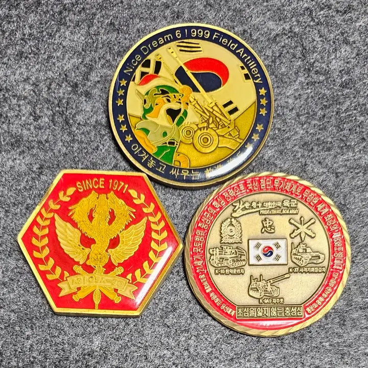 [BUNJANG] 6th Artillery Brigade Commemorative Coin Set / 6포병여단 예하 코인 세트