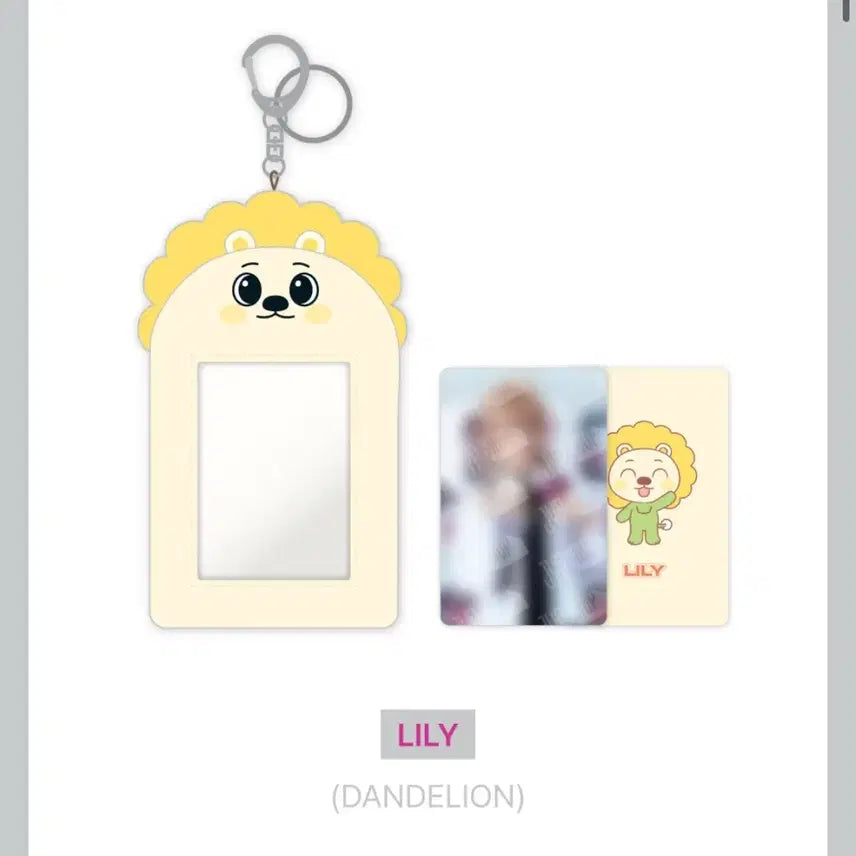 [BUNJANG] NMIXX Lily Mixlab Character Photocard Holder Dande Leon Doll / 엔믹스 릴리 팬콘서트 믹스랩 MD 캐릭터 포토카드 홀더 단델레온 인형 포카 판매