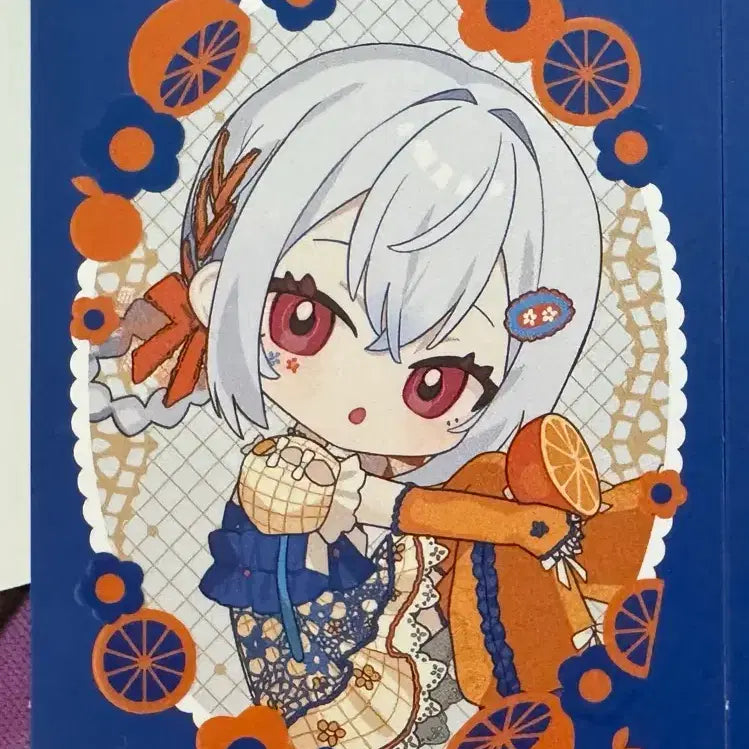 [BUNJANG] Hakase Fuyuki Melancholic Orange Card / 하카세 후유키 멜랑콜릭 오렌지 카드