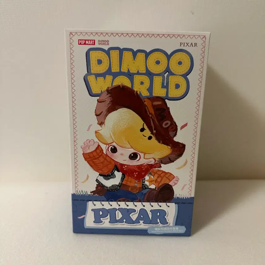 [BUNJANG] Pop Mart Dimoo Pixar Sulley Plush Keychain (Sealed) / 미개봉) 팝마트 디무 픽사 설리 인형키링