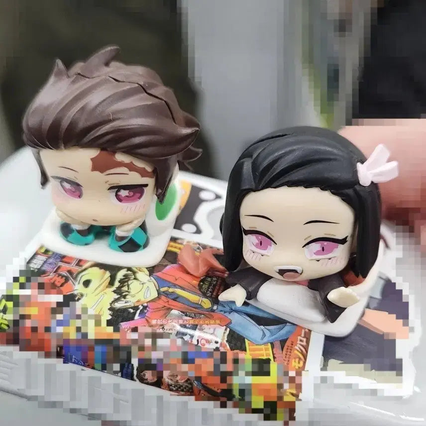 [BUNJANG] Tanjiro &amp; Nezuko Demon Slayer Figure Set / 탄지로 네즈코 피규어