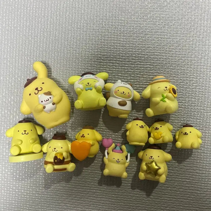[BUNJANG] Sanrio Pompompurin Gachapon Figure Bundle Set (12 pcs) / 폼폼푸린 피규어 가챠 일괄 12개