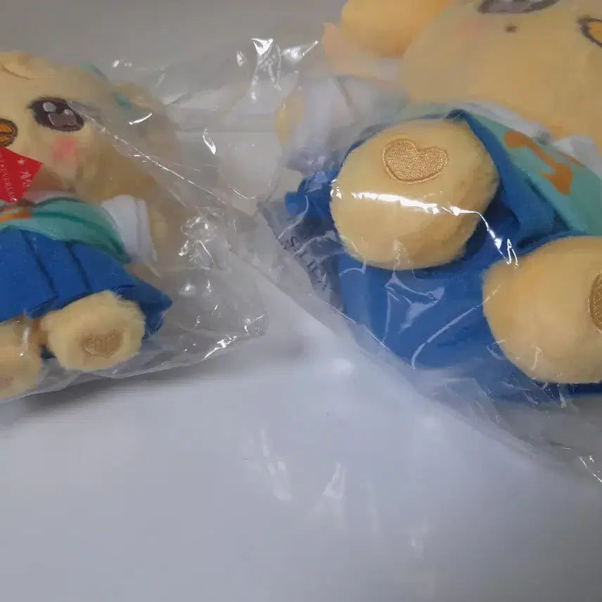 [BUNJANG] IVE Rei Plush &amp; Keychain Bundle Set (Everland Cast Ver.) / 2종 일괄 원가이하) 아이브 레이 인형과 인형키링 에버랜드 캐스트 플러시 나오리 레이 인형