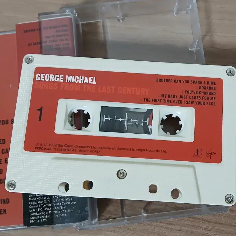 [BUNJANG] George Michael Songs from the Last Century Cassette Tape / 조지 마이클 SONGS FROM THE LAST CENTURY/카세트테이프