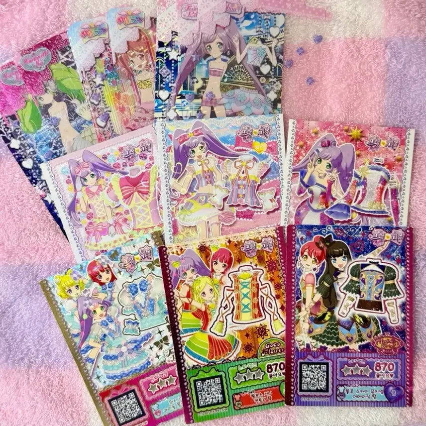 [BUNJANG] PriPara Pretty Ticket Debut Set / 프리파라 프리티켓 프로모티켓 기기배출티켓 데뷔세트 밀피티켓 솔라미스마일 아로마겟돈 하이디 라라 파루루