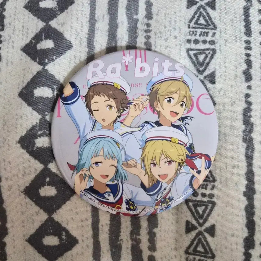 [BUNJANG] Ensemble Stars! Starlight Concert 8th Edition Special Edition Can Badge Ra*bits / 앙스타 스타라이 8th 원반 특전 캔뱃지 Ra*bits 라빗츠 토모야 나즈나 하지메 미츠루