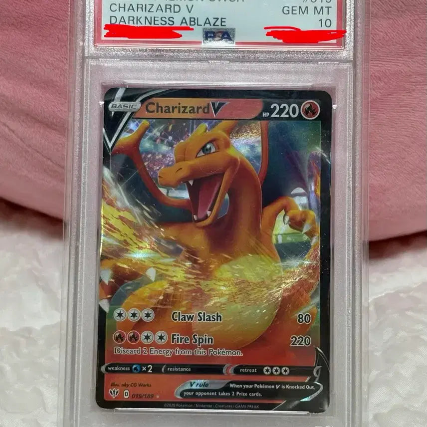 [BUNJANG] Pokemon Charizard Card North American Version PSA 10 / 포켓몬카드 리자몽 북미판 psa 10