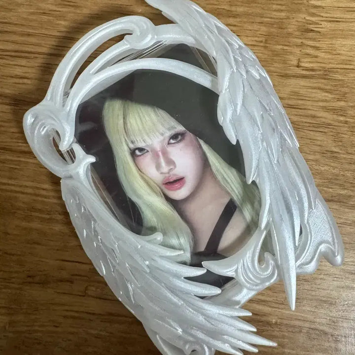 [BUNJANG] Ran White Angel Photocard Holder / Ran님 란님 화이트 엔젤 포카홀더 엔젤홀더