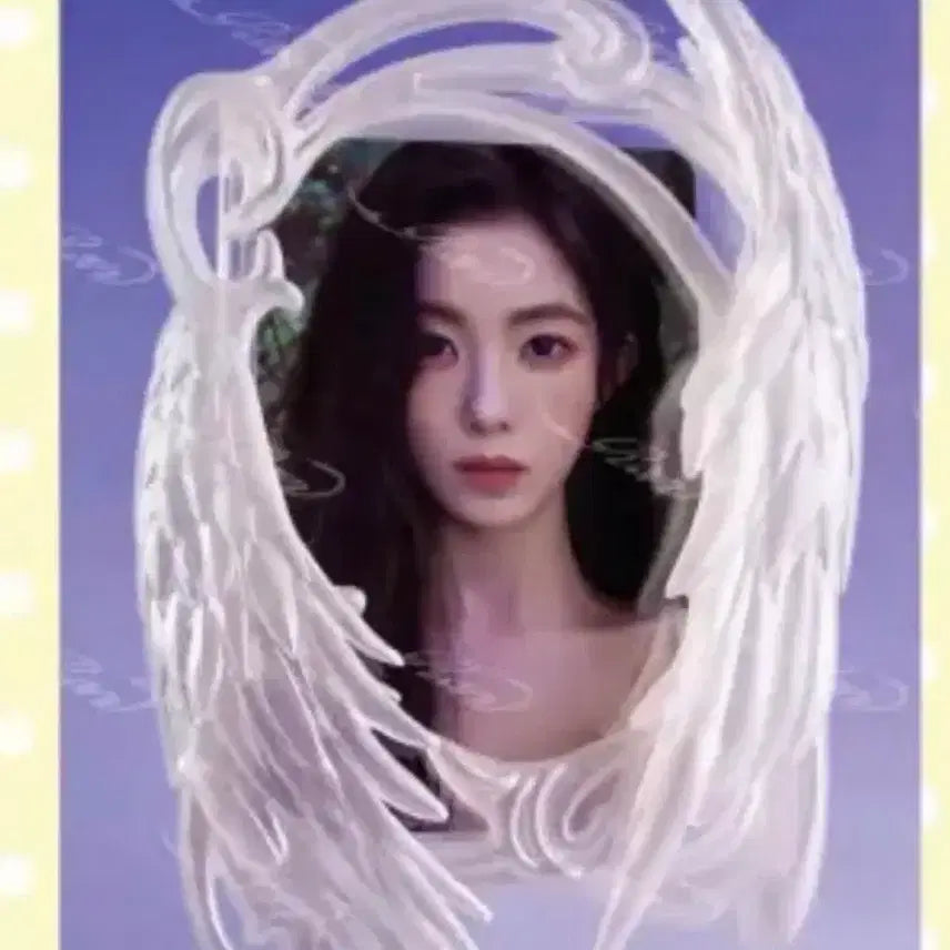 [BUNJANG] Ran White Angel Photocard Holder / Ran님 란님 화이트 엔젤 포카홀더 엔젤홀더