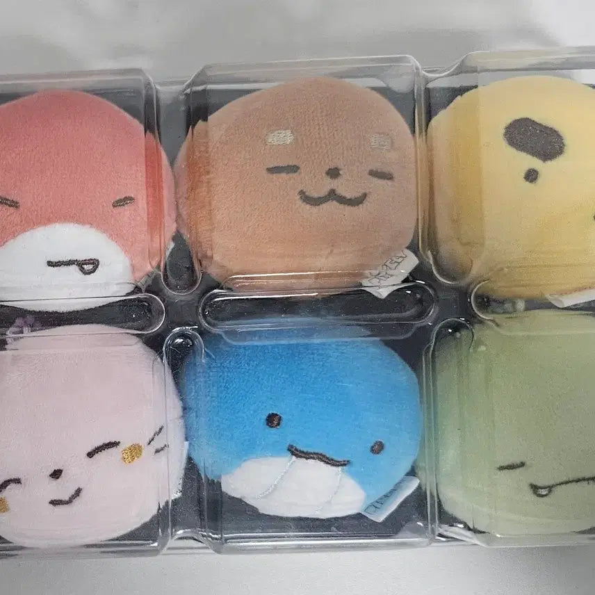 [BUNJANG] Pixelie Mochi Tteok Keyring Set Bundle / 픽셀리 찹쌀떡 키링세트 일괄판매