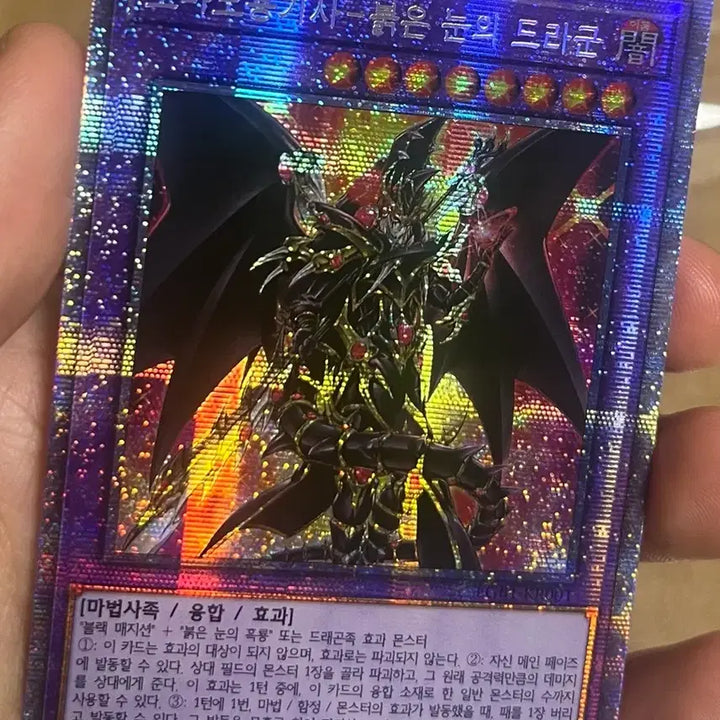 [BUNJANG] Yu-Gi-Oh! Red-Eyes Dark Dragoon Dark Paladin Prismatic Secret Rare / 유희왕 초마도용기사 프시크 Lgb1