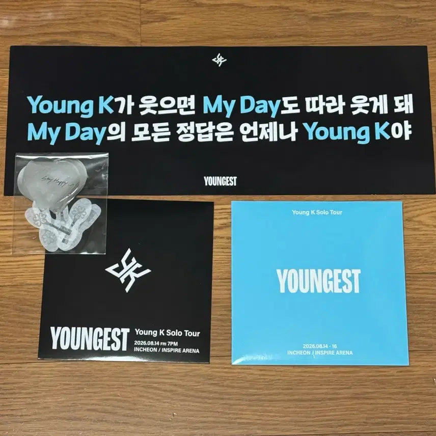 [BUNJANG] Young K 1st Concert Entrance Kit &amp; Made Gift / 영케이 첫콘 입장 키트&amp; 마데 기프트