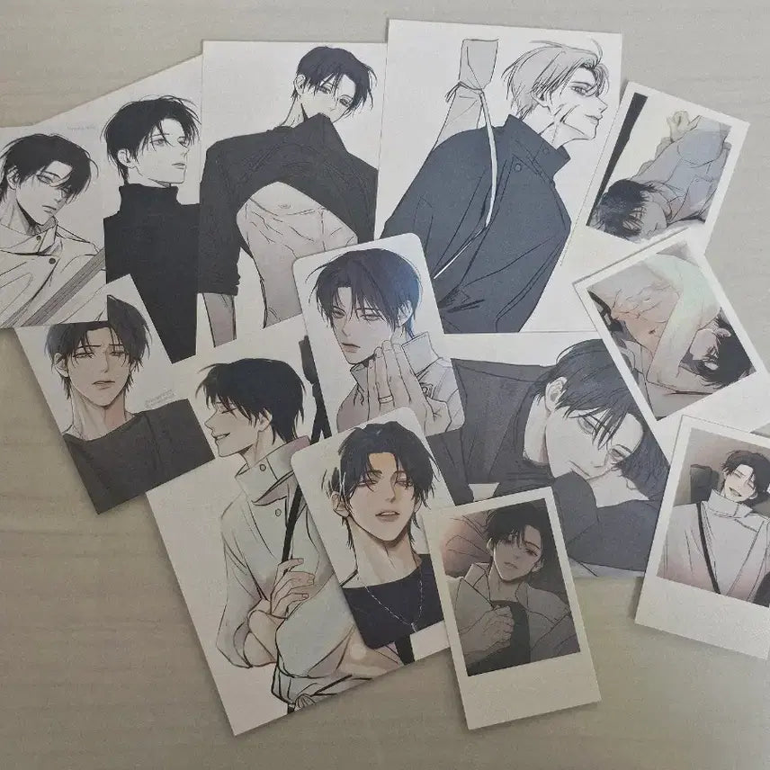 [BUNJANG] Jujutsu Kaisen Yuta Okkotsu Postcard &amp; Photocard Bundle Set / 주술회전 옷코츠 유타 엽서, 포카 일괄