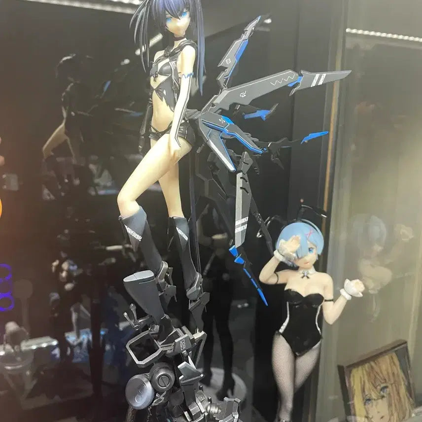 [BUNJANG] Black Rock Shooter Empress Figure 2 Types Bundle Set (10th Anniversary, Prize) / 블랙 록 슈터 엠프레스 피규어 2종 일괄 팔아요(10주년,경품)