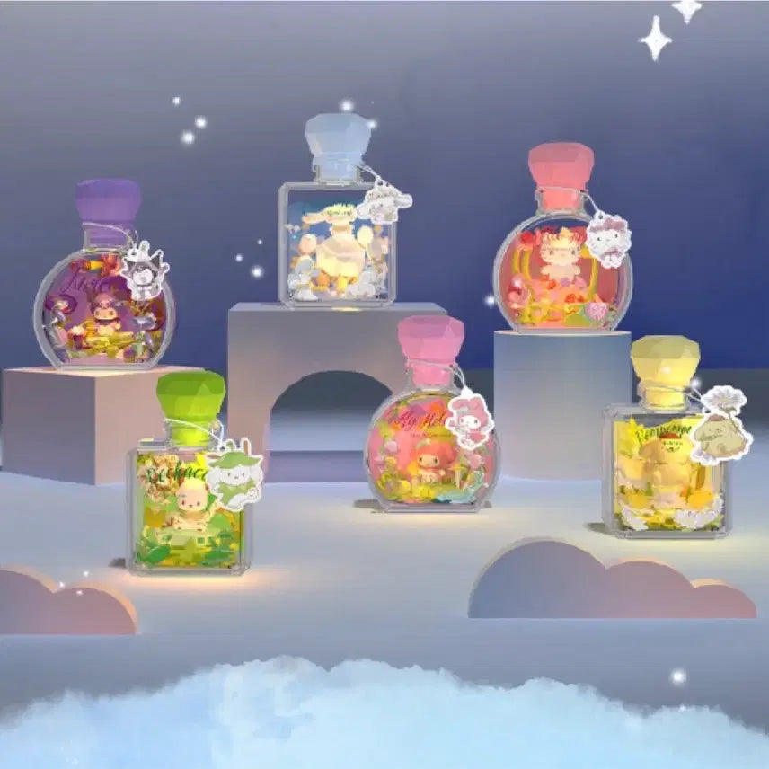[BUNJANG] Sanrio The Flower Angel Series Pochacco LED Light Block Figure / 산리오 피규어 더 플라워 엔젤 시리즈 LED 조명 블록 피규어, 포차코 포챠코