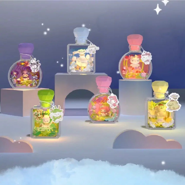 [BUNJANG] Sanrio The Flower Angel Series Pochacco LED Light Block Figure / 산리오 피규어 더 플라워 엔젤 시리즈 LED 조명 블록 피규어, 포차코 포챠코