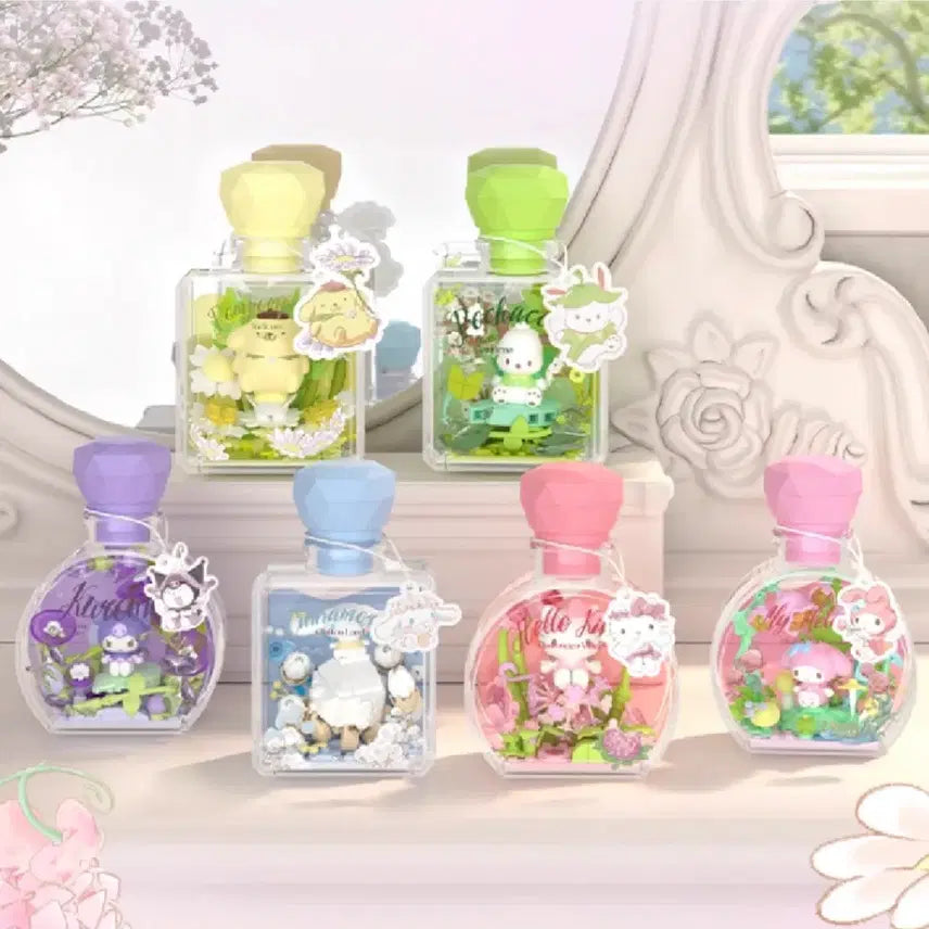 [BUNJANG] Sanrio The Flower Angel Series Pochacco LED Light Block Figure / 산리오 피규어 더 플라워 엔젤 시리즈 LED 조명 블록 피규어, 포차코 포챠코