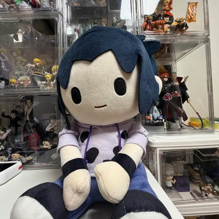 [BUNJANG] Naruto Sasuke Big Plush Doll / 나루토 사스케 빅누이 인형