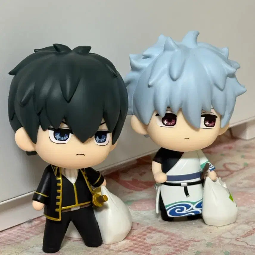 [BUNJANG] Gintama TekuPiku Gintoki Hijikata Figure (Display Only) / (개봉전시)은혼 테쿠피쿠 긴토키 히지카타 피규어