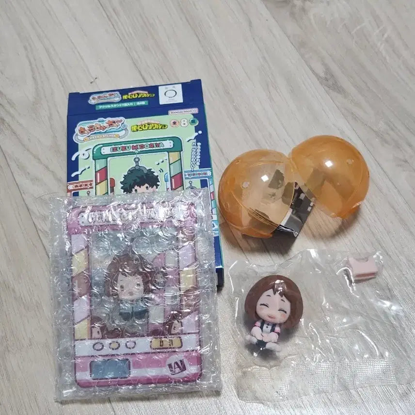 [BUNJANG] My Hero Academia Ochaco Uraraka Bundle Set Acrylic Stand &amp; Machiboke Figure / 히로아카 우라라카 오챠코 일괄