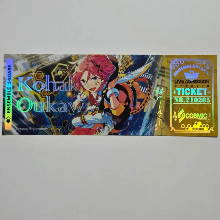 [BUNJANG] Ensemble Stars! Crazy:B Okawa Kohaku, Amagi Rinne - Merchandise Bundle Set (Color Sheet, Live Ticket) / 앙스타 크레이지비 오우카와 코하쿠 아마기 린네 캔뱃지 지류굿즈 색지 라이브티켓 일괄