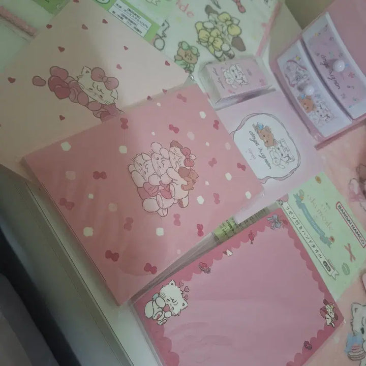 [BUNJANG] Mikko Pink Mini Drawer Organizer Set Bundle / Mikko ((미코))핑크 미니 서랍 정리함 세트외 일괄