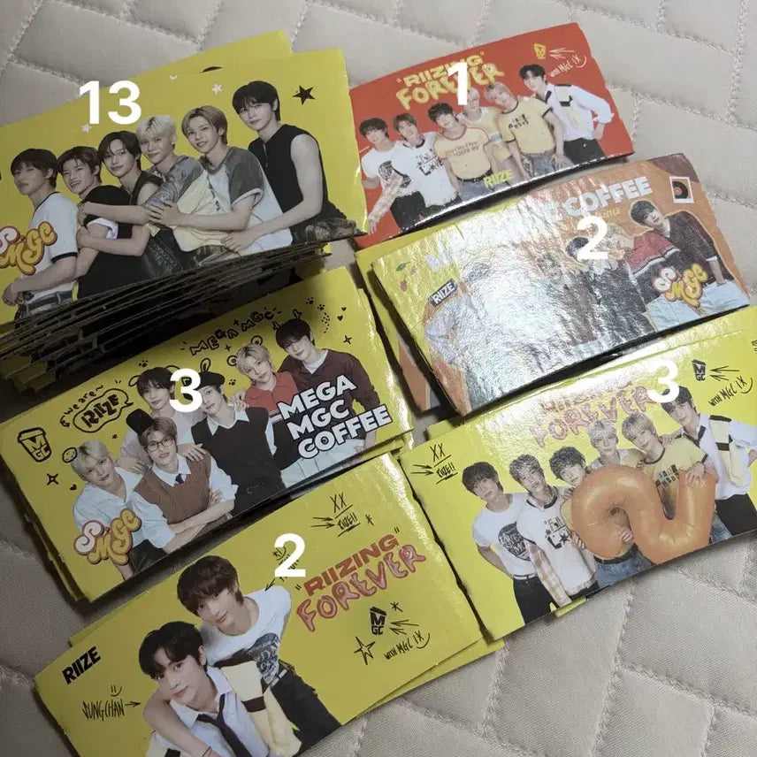 [BUNJANG] RIIZE Mega Coffee Cup Sleeve Bundle Set / 라이즈 메가커피 컵홀더