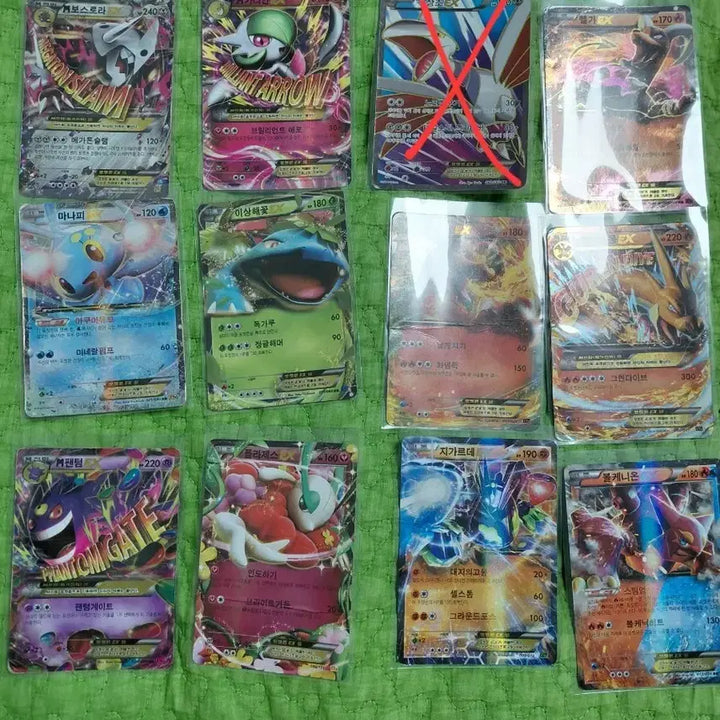 [BUNJANG] Vintage Pokemon EX &amp; M Cards / 옛날 포켓몬카드 ex, m