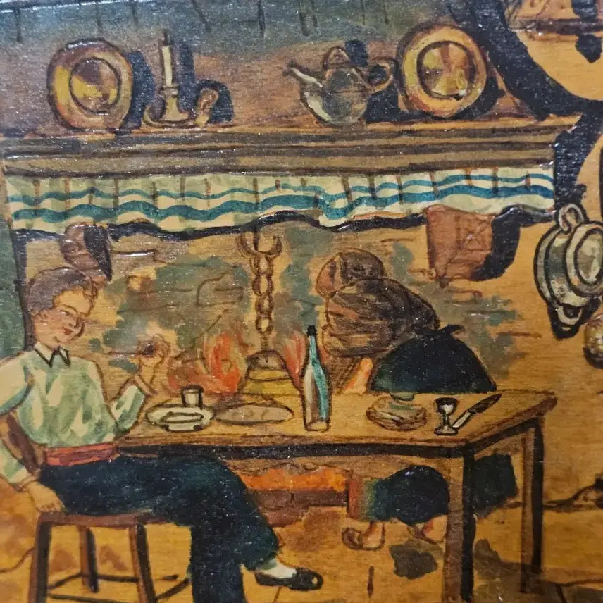 [BUNJANG] French Vintage Framed Painting &