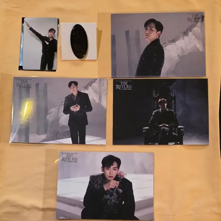[BUNJANG] 2PM Nichkhun The Return of the King Tokyo Dome Lucky Draw Photocard &amp; Medal Badge Set / 2pm닉쿤 도쿄돔더리턴 트레카 현장포카 메달뱃지