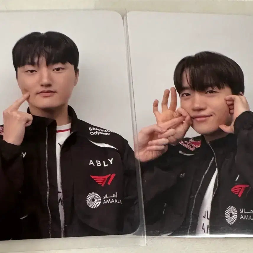 [BUNJANG] T1 Faker Keria Bundle Set Photocard / 티원 홈그라운드 홈그 5만원 포카 페이즈 케리아 일괄