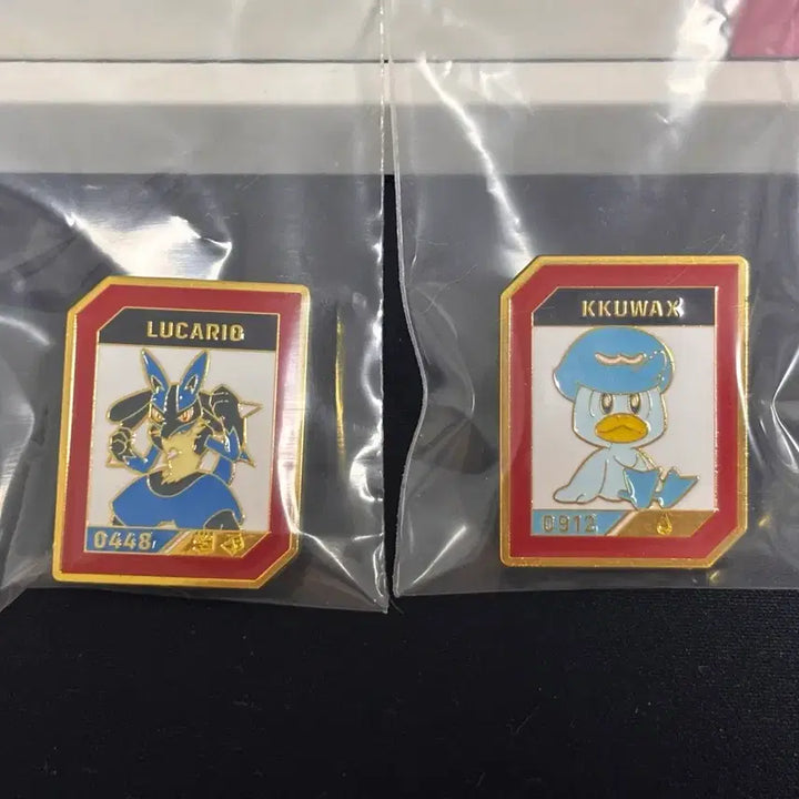 [BUNJANG] Isaac Toast Pokémon Collaboration Lucario Badge / 이삭토스트 포켓몬 뱃지