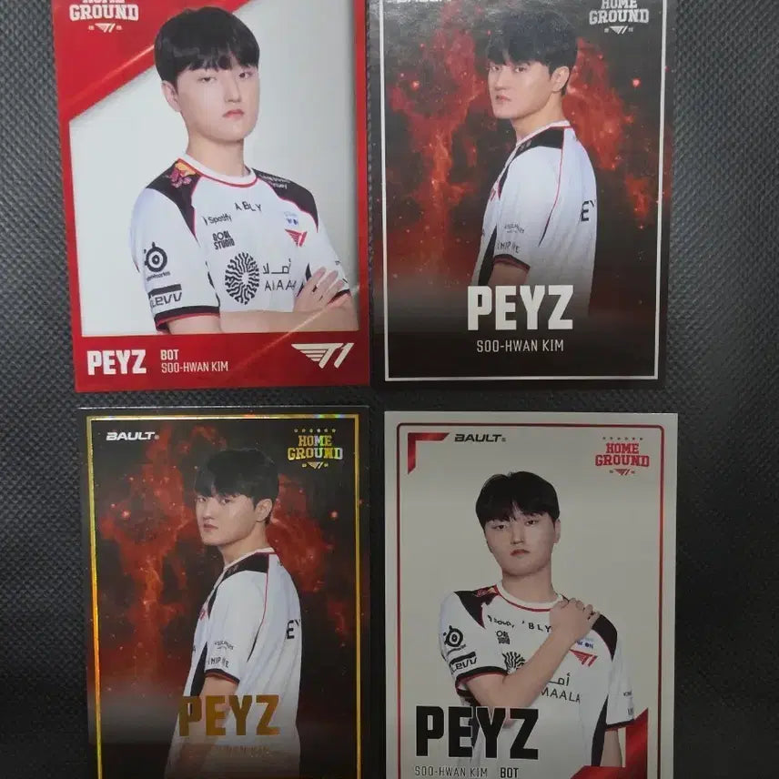 [BUNJANG] T1 Bault Card Bundle Set / T1 Bault 카드 페이즈 (일괄)