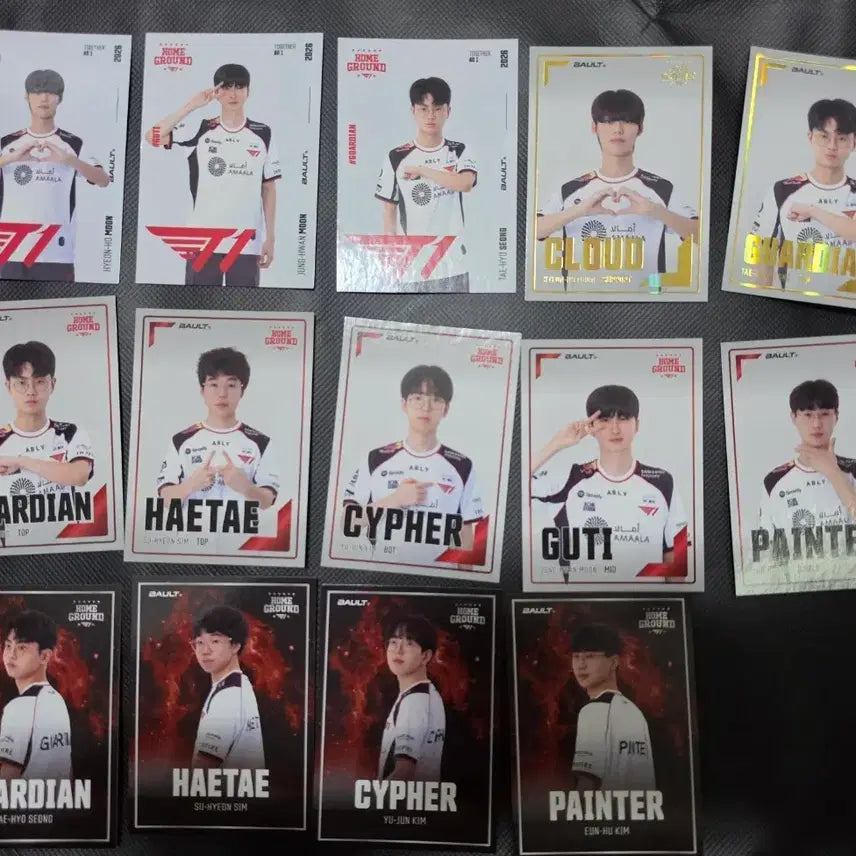 [BUNJANG] T1A Bault Bundle Set Photocard / T1A 2군 Bault 카드 (일괄)