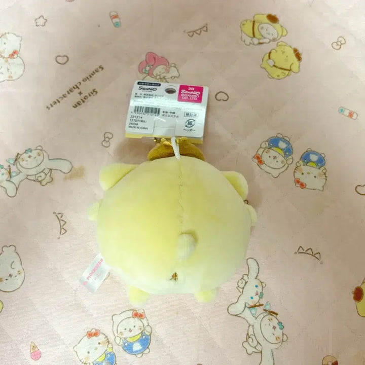 [BUNJANG] Purin Pudding and Mochi Panda Plush Charm / 폼폼푸린 모찌판다 인형키링