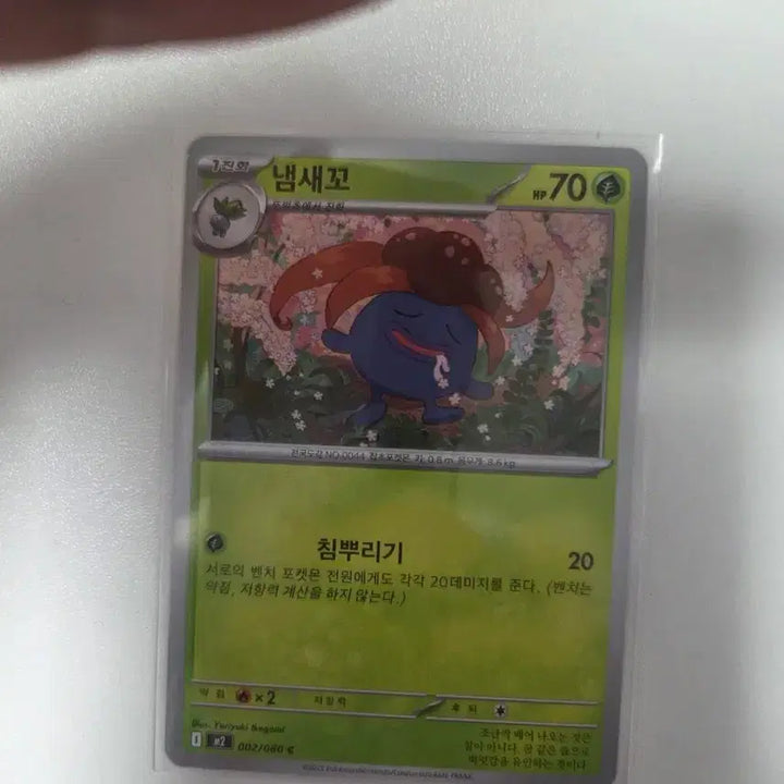 [BUNJANG] Pokemon Card Weezing 70HP Rare / 포켓몬 카드 냄새꼬 70HP