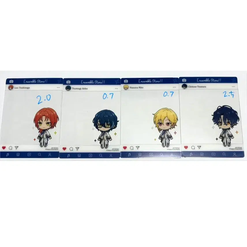 [BUNJANG] Ensemble Stars! 10th Anniversary Popup MoFun Special Benefit Leo Chitose Nazuna Tsumugi / 앙스타 10주년 팝업 모펀 7만원 특전 레오 치토세 나즈나 츠무기