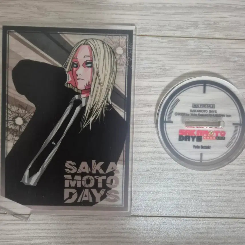 [BUNJANG] Sakamo-to Days Sakaday Shishiba Acrylic Stand / 사카모토데이즈 사카데이 시시바 아크릴스탠드 특전